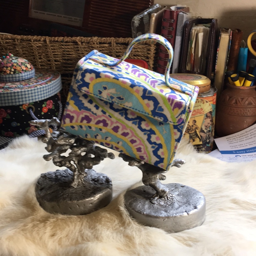 Mini Vera Bradley $ JOWLS $ Organizer.💎💎🦋🌷